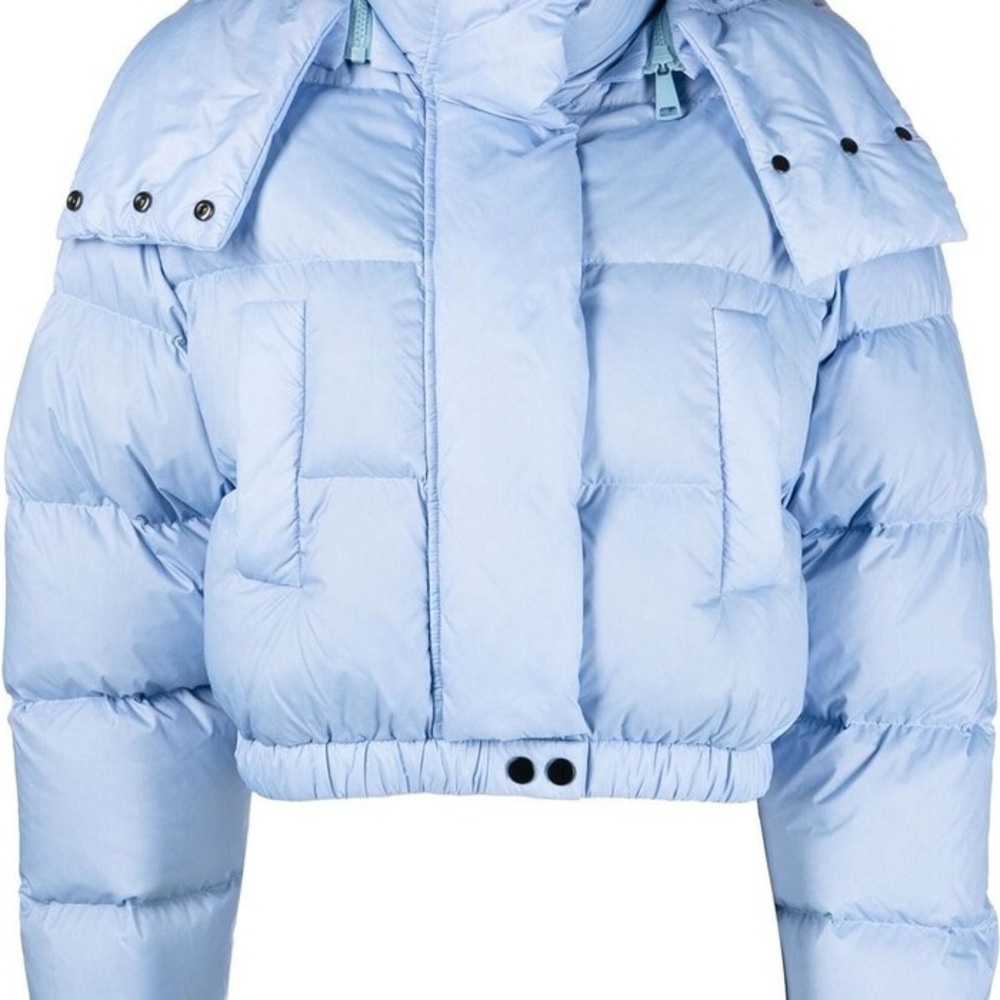 Sky Blue Women's Bomber Jacket